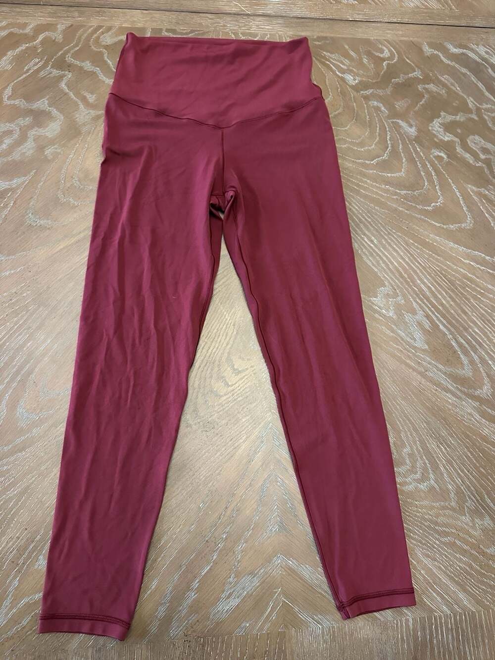 Aerie OFFLINE High-Rise Crossover Leggings Burgundy Size M